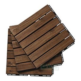 Factory Price 6-slat Wood Deck Tile