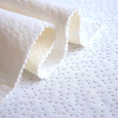 Yellow High Quality Knitted Mattress Fabric