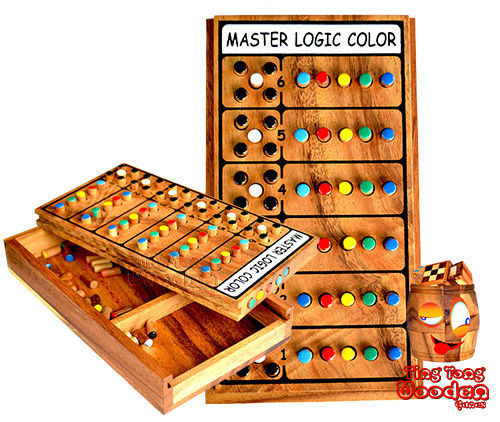 Master Logic Color Wooden Game Power: Manual