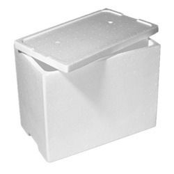 Plain White Thermocol Ice Box