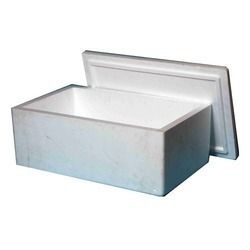 Plain White White Thermocol Box