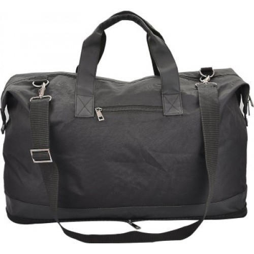 Plain Black Foldable Travel Bag Collar Type: Polo Shirt