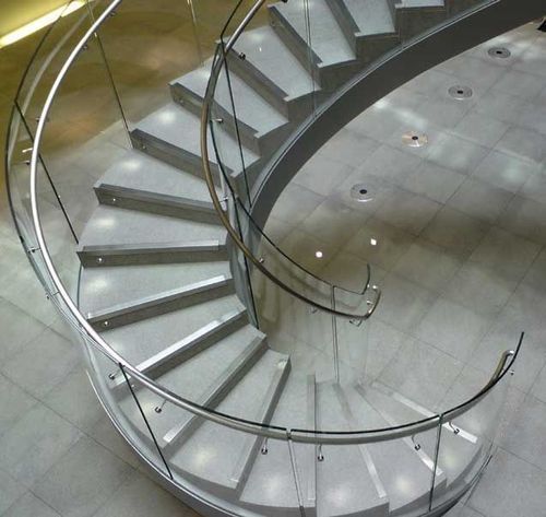 Stainless Steel S.S. Spiral Staircase Railing