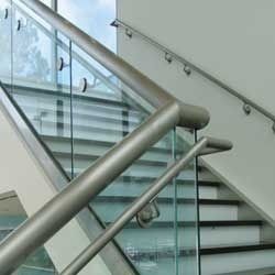 Stainless Steel Top Rated S.S. Glass Railing