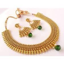 Gold Imitation Necklace Set