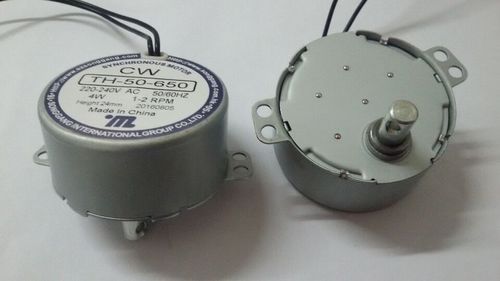 White Synchronous Motor Th-50-650 Box Fans / Air-Conditioning/Stage Lights / Christmas Tree Wheel