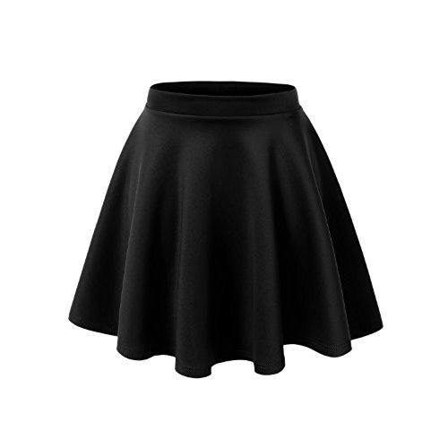 Casual Black Short Skirt 