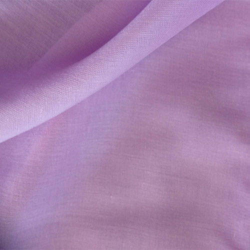 Light Pink Voile Dyed Fabric