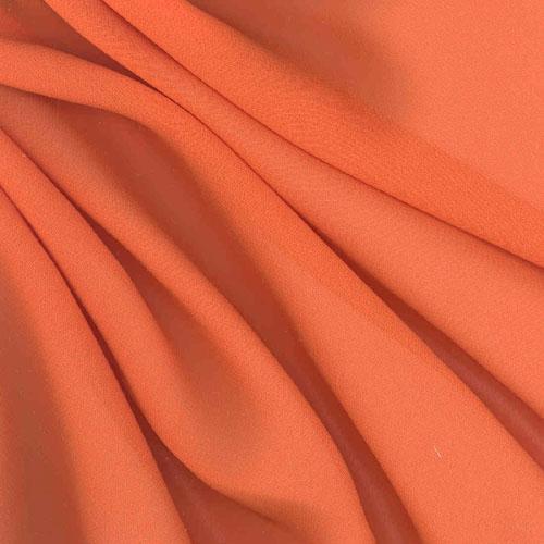 Orange Shazadi Chiffon Fabric