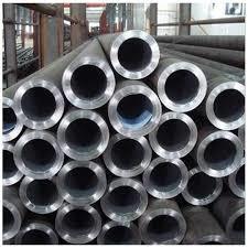 Silver Rigid Steel Round Pipe