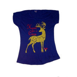 Blue Ladies T Shirt