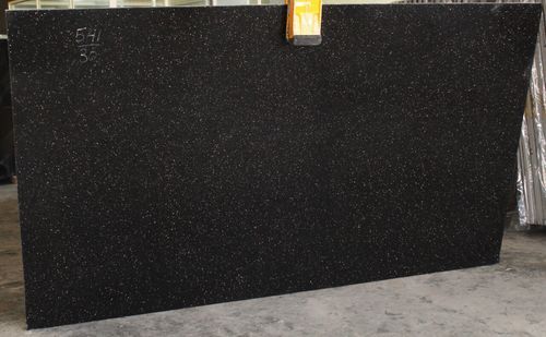 High Grade Black Galaxy Granite Application: Flooring