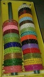 Health High Quality Glitter Bangle