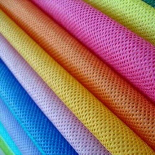 Plain Synthetic Colorful Fabric
