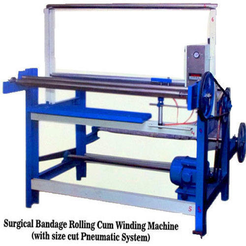 Surgical Bandage Rolling Cum Cloth Winding Machine