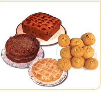 Bakery Cake And Biscuits