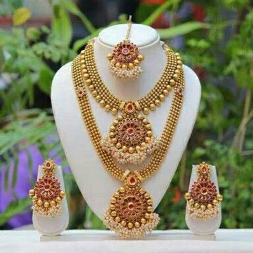 Artificial Gold Necklace Sets