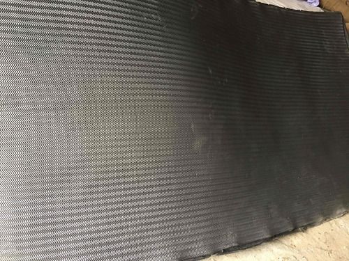 Black Full Size Rubber Cow Mat