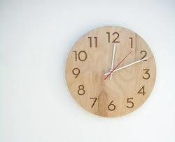 Wooden Wall Clock