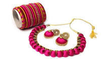 Artificial Necklace Sets with Bangles