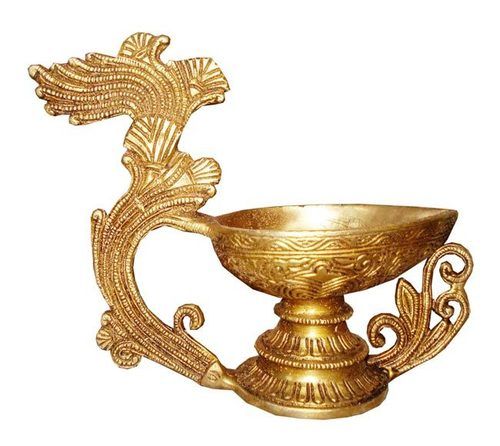 Brass Decorative Diya - Premium Quality Brass, Exquisite Handcrafted Design | Versatile for Multiple Occasions, Customizable Options Available