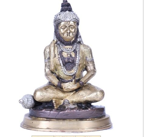 Durable Metallic Brass Hanuman Statue