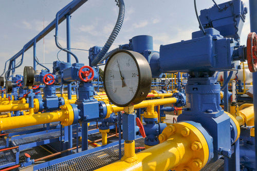 Industrial Gas Pipeline System