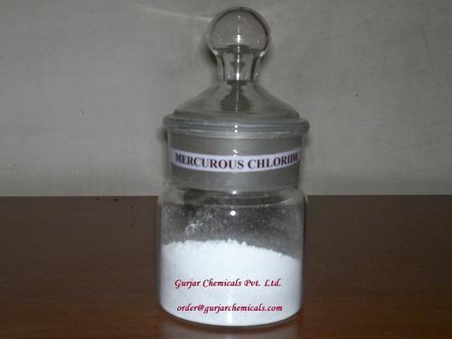 Mercurous Chloride - Off-White Amorphous Powder, Slightly Soluble in Water, Available in Various Quantities