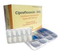 Ciprofloxacin Hydrochloride Ip Tablets (500MG)