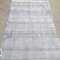 Hand Block Printed Cotton Dhurries