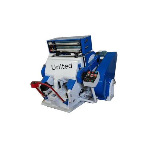 Die Cutting And Punching Machine With Leaf Attachment