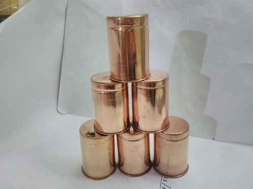 Copper Drinking Water Glass 