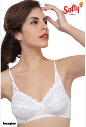 Ladies Classic White Bra