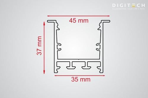  A015 (DG) LED लीनियर प्रोफाइल 