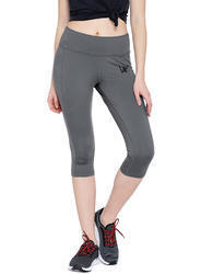 Ladies Polyester Capri