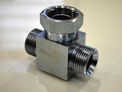 Mild Steel Hydraulic Bsp Tee