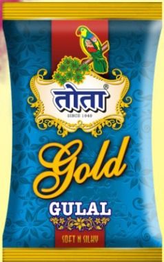 Skin Friendly Herbal Tota Gold Gulal