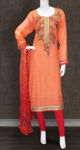 Ladies Embroidered Party Wear Suit
