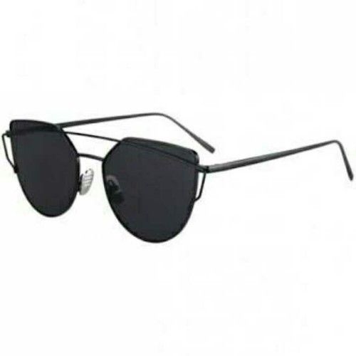 Mens Black Aviator Sunglasses 