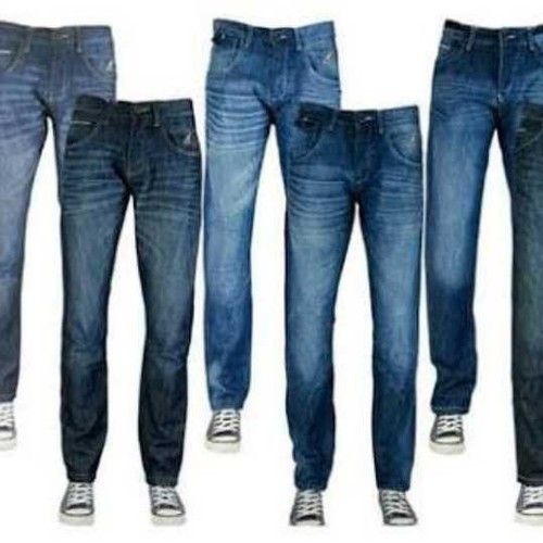Mens Blue Denim Jeans 