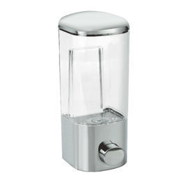 Rectangular Transparent Liquid Soap Dispenser