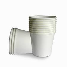 White Disposable Paper Cups