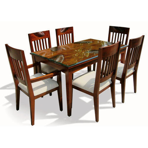 wooden dining table set