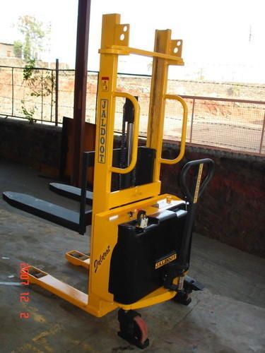 Durable Enormous Grade Semi Electric Stacker