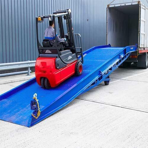 Low Maintenance Loading Ramp - Steel Construction, Durable and Flame Proof Design | Strong, Rust Proof, Easy to Operate