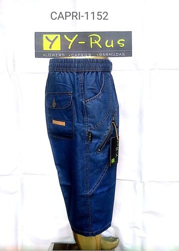 Customize Men Denim Capri