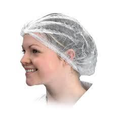 Plain Disposable Cap (Bouffant)