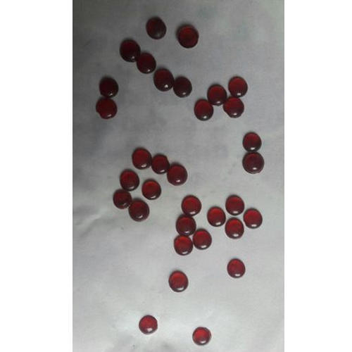 Red Abrasive Glass Beads