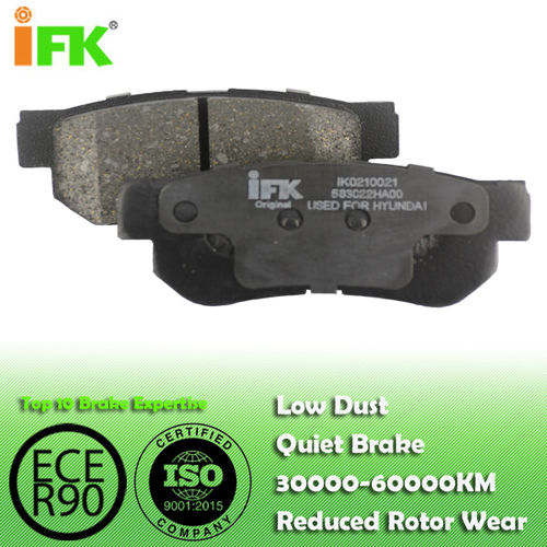 5830238A10/GDB3284/D863 Semi-Metallic/Low-Metallic/NAO/Ceramic Disc Brake Pad 