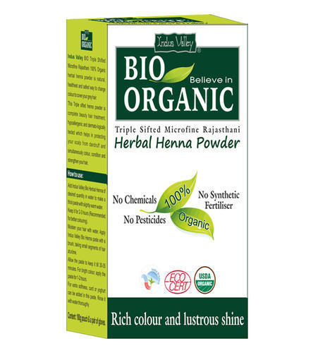 Certified Herbal Henna Powder